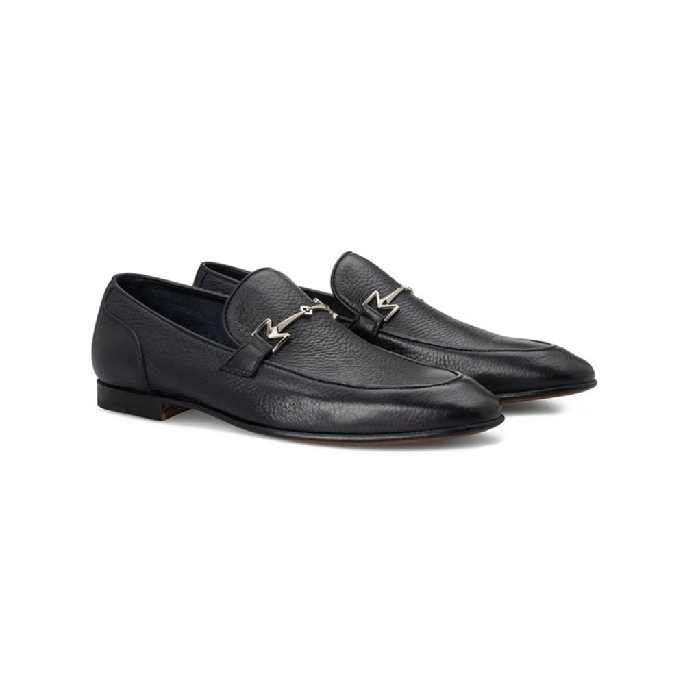Moreschi Blue Navy Leather Loafer (010532C)