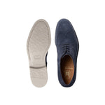 Moreschi Blue Suede Derby (146546U)