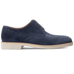 Moreschi Blue Suede Derby (146546U)