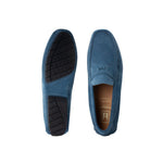 Moreschi Blue Suede Driver (144542U)