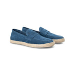 Moreschi Blue Suede Loafer (144542U)