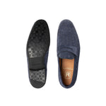 Moreschi Blue Suede Loafer (191546U)