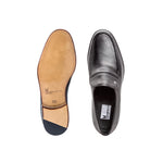 Moreschi Bonn Lambskin Shoes Black