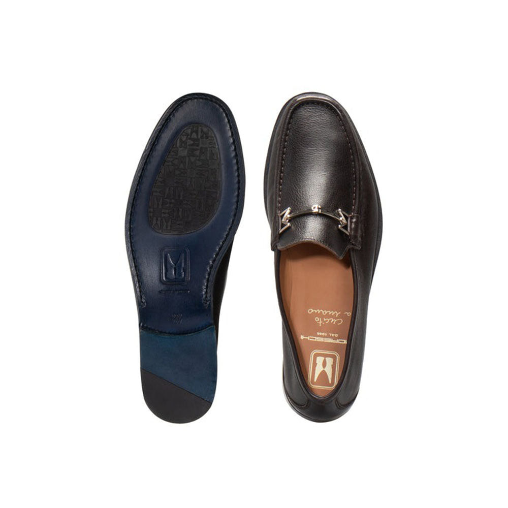 Moreschi Brown Leather Loafer (016412C)