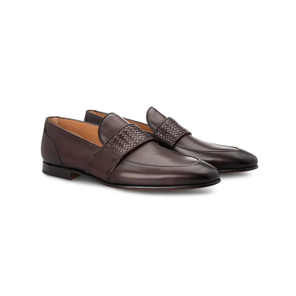 Moreschi Brown Leather Loafer (188412C)