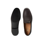 Moreschi Brown Leather Loafers (016412C)