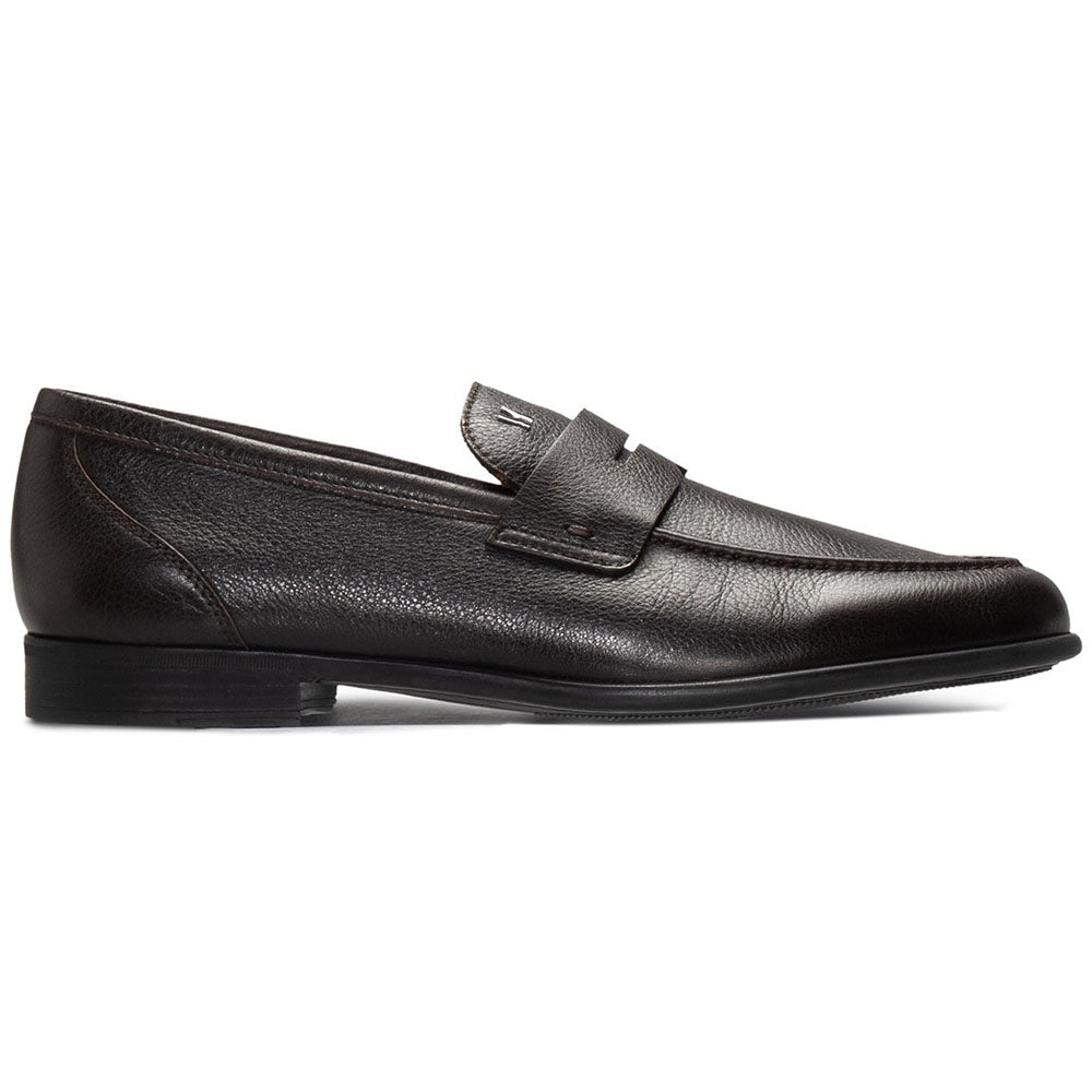 Moreschi Brown Leather Penny Loafer (016412C)