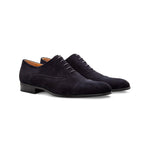 Moreschi Bruges Cap Toe Oxfords Dark Blue