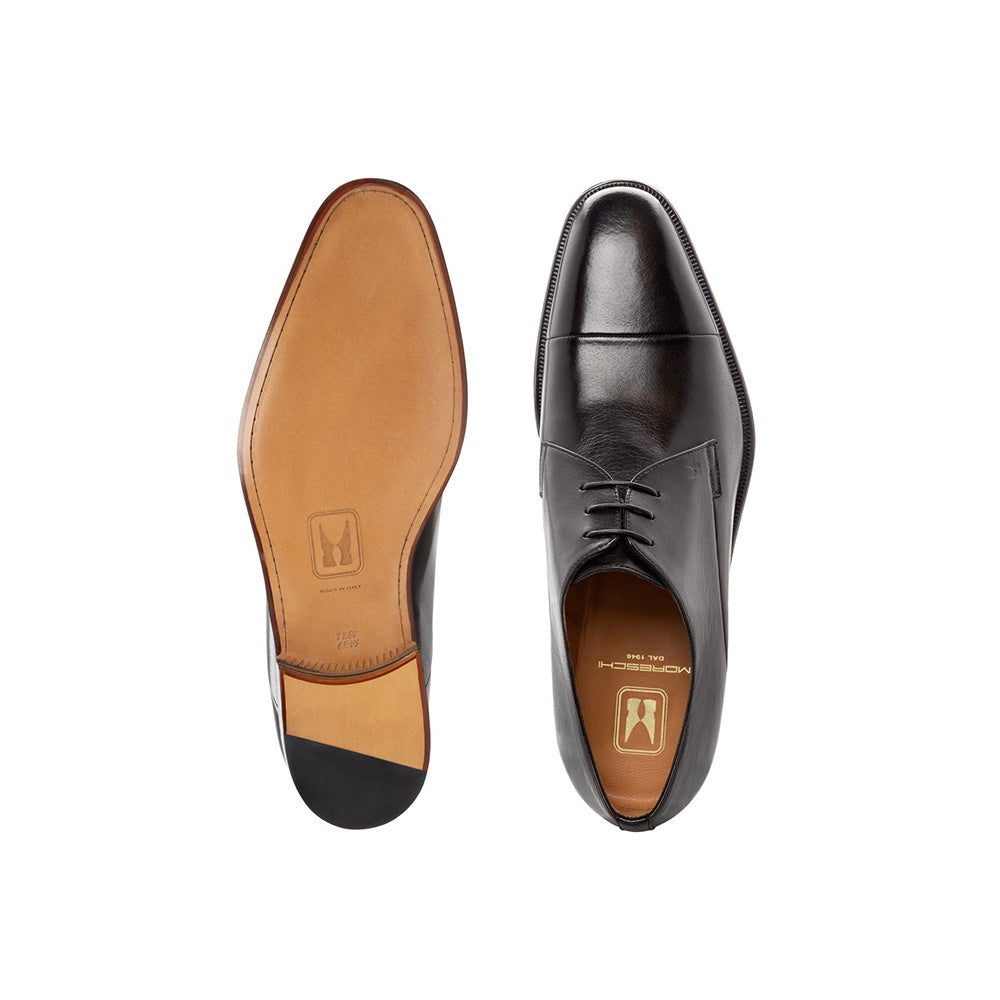 Moreschi Budapest Derby Black