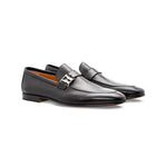 Moreschi Cadice Slip-on Penny Loafers Black
