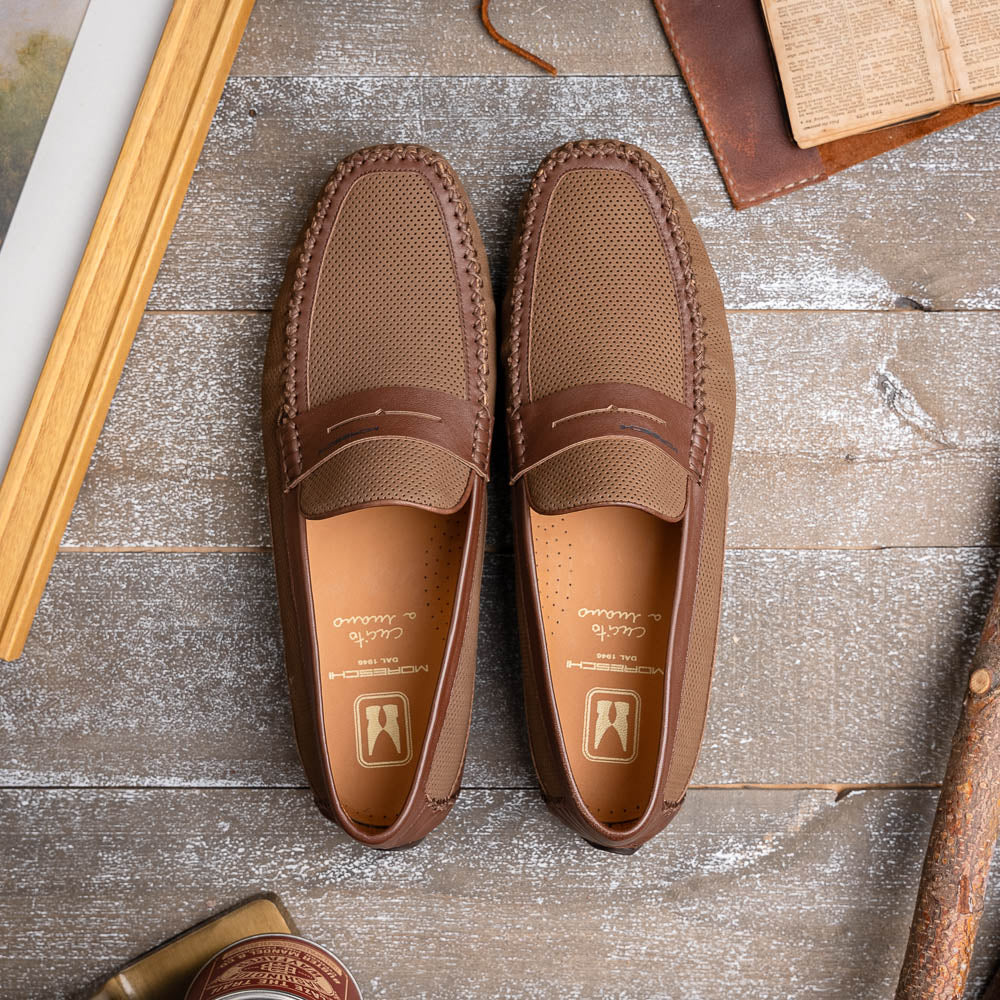 Moreschi Caracas Slip-on Driver Brown