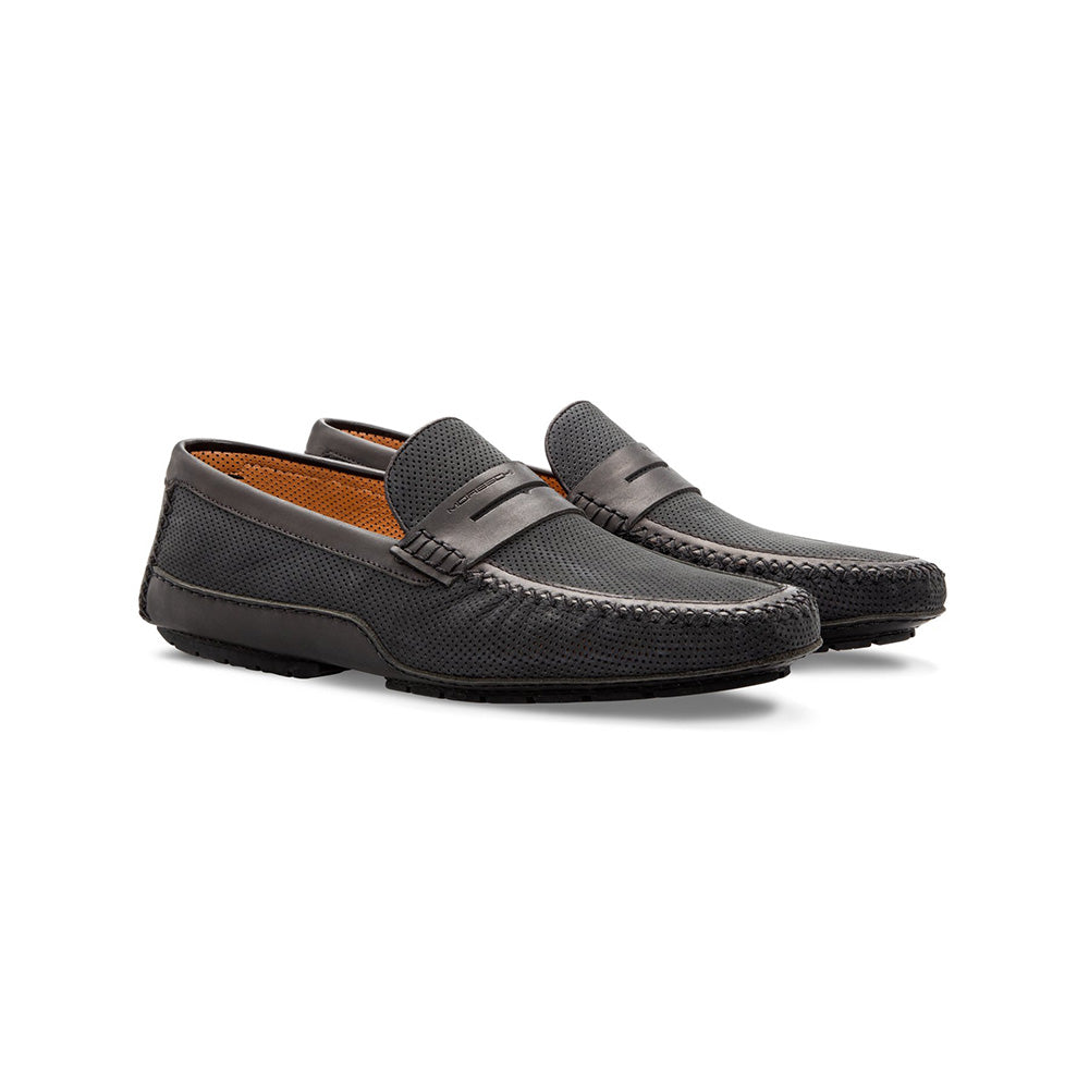 Moreschi Caracas Slip-on Driver Black