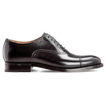 Moreschi Cardiff Goodyear Welted Cap Toe Oxfords Black