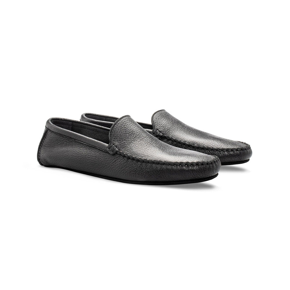 Moreschi Chamonix Slip-on Slippers Black