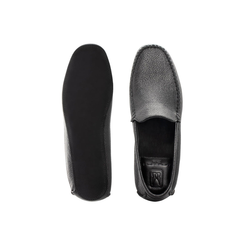Moreschi Chamonix Slip-on Slippers Black