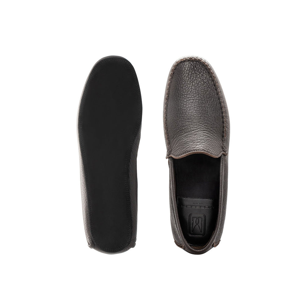 Moreschi Chamonix Slip-on Slippers Dark Brown