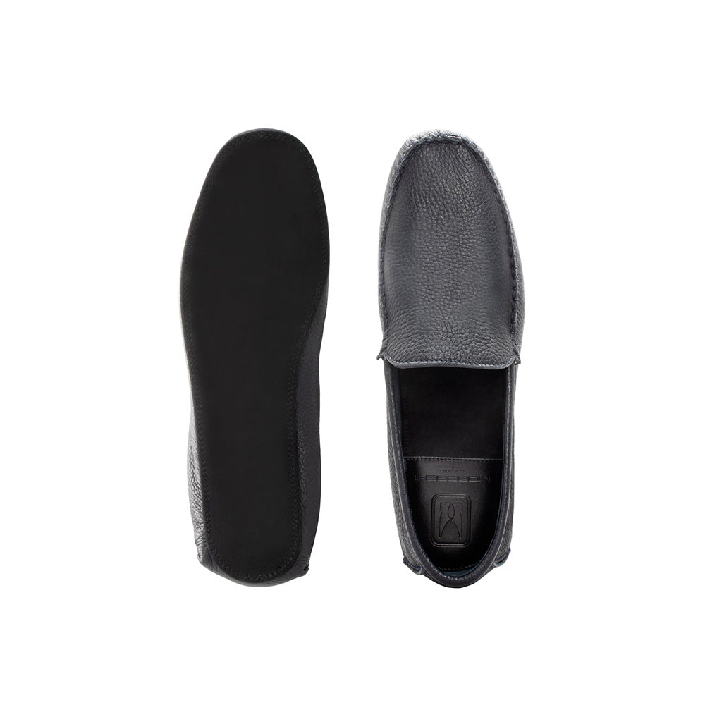 Moreschi Chamonix Slip-on Slippers Navy Blue