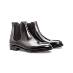 Moreschi Chelsea Calfskin Boots Black
