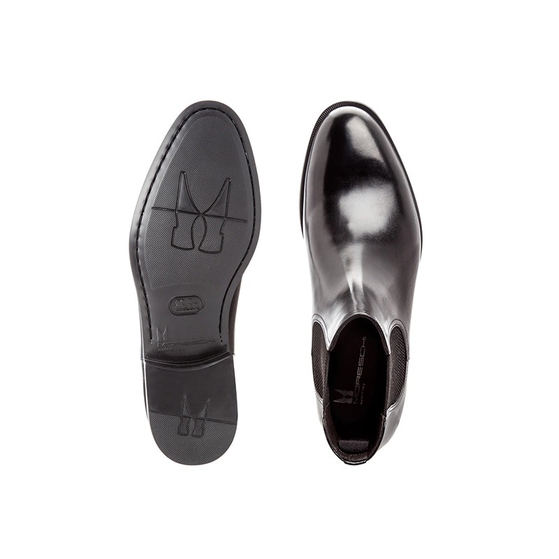 Moreschi Chelsea Calfskin Boots Black