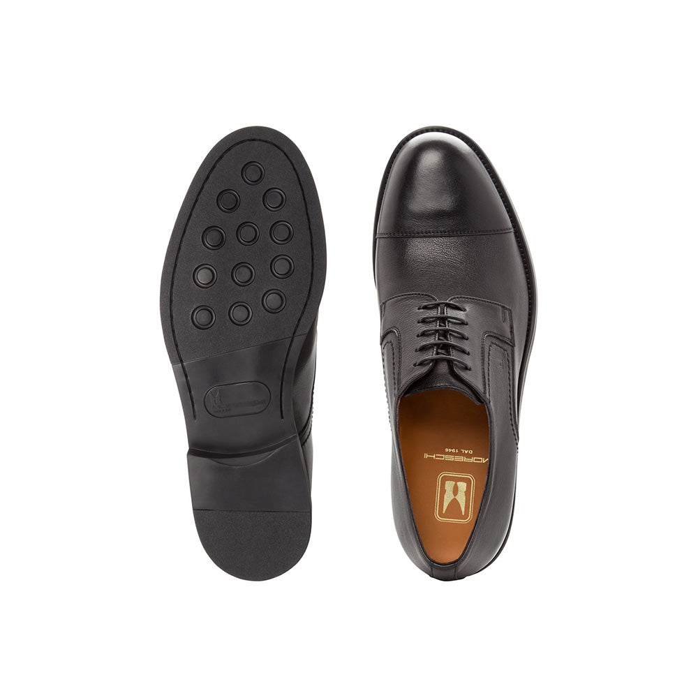 Moreschi Coblenza Cap Toe Shoes Black