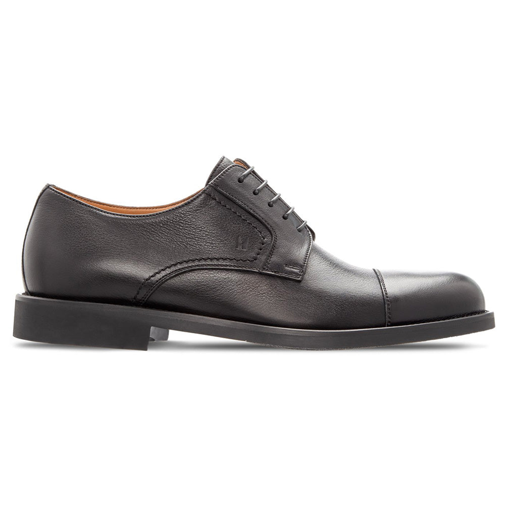 Moreschi Coblenza Cap Toe Shoes Black