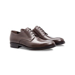 Moreschi Cork Buffalo Skin Shoes Dark Brown