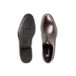 Moreschi Cork Buffalo Skin Shoes Dark Brown