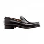 Moreschi Coventry Goodyear Welted Penny Loafers Black