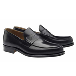 Moreschi Coventry Goodyear Welted Penny Loafers Black