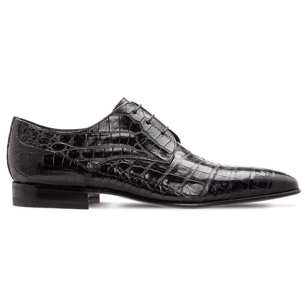 Moreschi Crocodile Derby Black