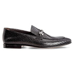 Moreschi Cuba Woven Loafers Black
