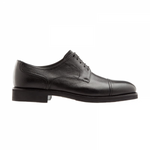 Moreschi Detroit Deerskin Cap Toe Shoes Black