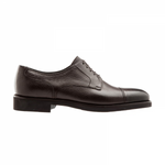 Moreschi Detroit Deerskin Cap Toe Shoes Brown