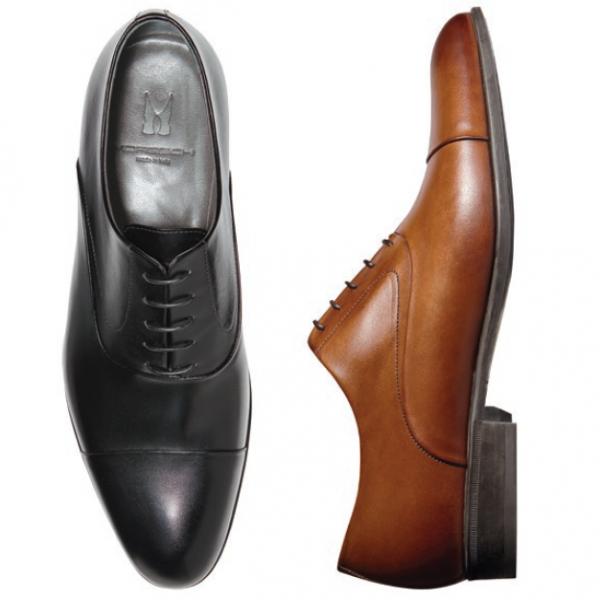 Moreschi Dublin Cap Toe Lace Up Shoes