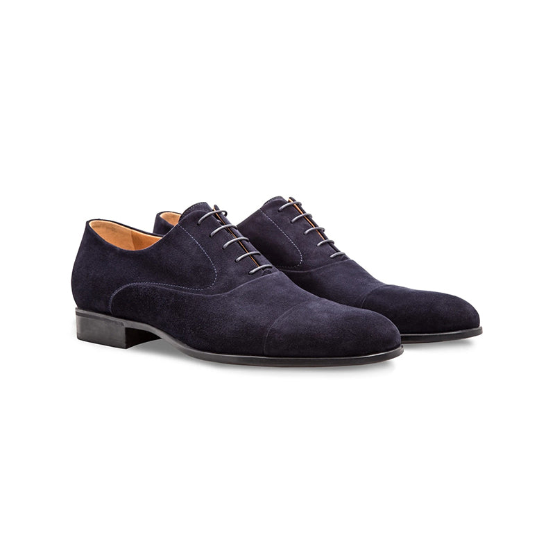 Moreschi Dublin Suede Shoes Navy
