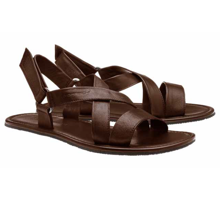 Moreschi Freeport Calfskin Sandals Brown