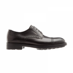 Moreschi Goteborg Cap Toe Shoes Black