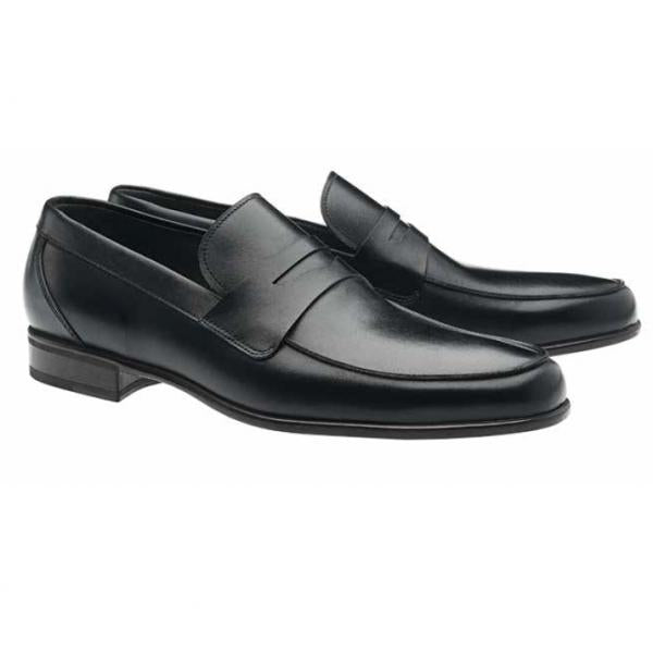 Moreschi Graz Penny Loafers Black