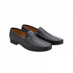 Moreschi Hannover Deerskin Loafers Black (SPECIAL ORDER)
