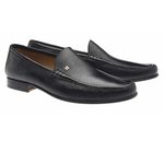 Moreschi Hannover Deerskin Loafers Black