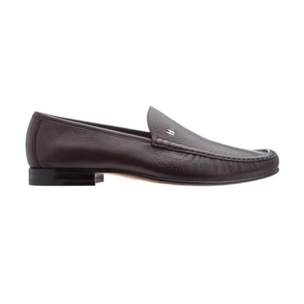 Moreschi Hannover Deerskin Loafers Brown (SPECIAL ORDER)