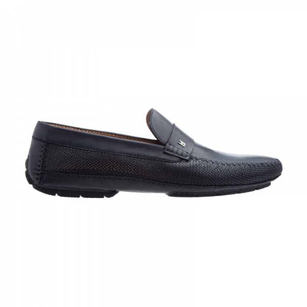 Moreschi Driving Loafers Navy