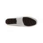 Moreschi Havana Lambskin Driving Loafers White