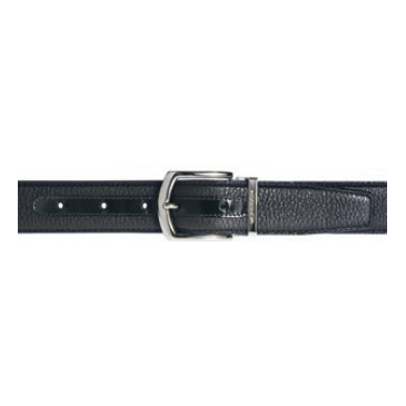 Moreschi Helsinky Grained Calfskin Belt Black