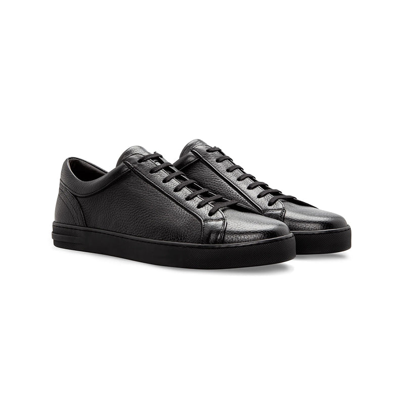 Moreschi Ibiza Deerskin Sneakers Black