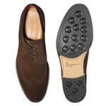 Moreschi Jersey Suede Wingtip Brogues