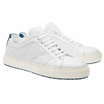 Moreschi Kos Calfskin & Nubuck Sneakers White / Navy 
