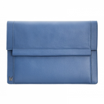 Moreschi Leather Hand Document Holder Denim