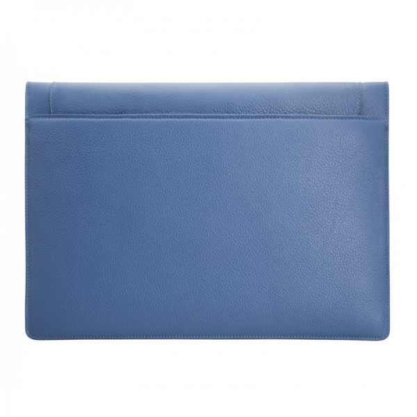 Moreschi Leather Hand Document Holder Denim