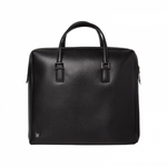Moreschi Leather Hand Or Shoulder Bag Black